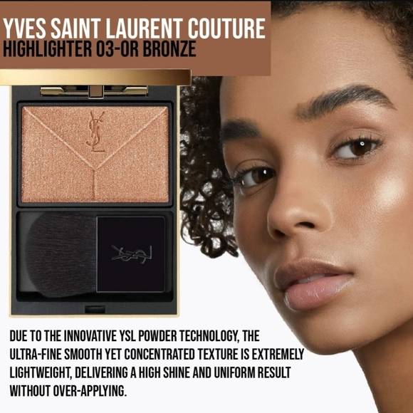Yves Saint Laurent Other - Yves Saint Laurent (YSL) Couture Highlighter In Shade 03 OR BRONE